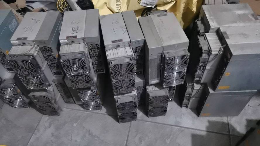 A dedicated miner diligently monitors cryptocurrency mining activities.
