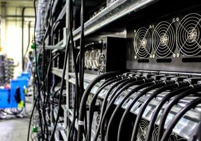 A glimpse of a modern ASIC mining farm equipped with efficient hardware