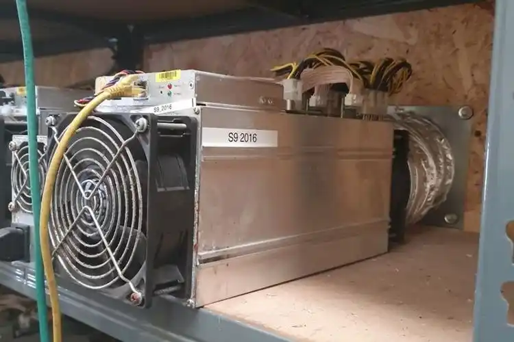 A geothermal power plant connected to a crypto mining farm in the French countryside.