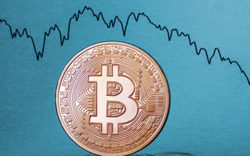 Bitcoin emblem representing its market dominance